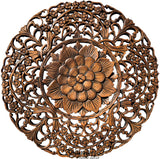 tropical home decor wood carving