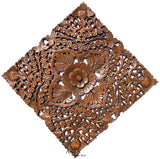 floral wall art wood wall hanging