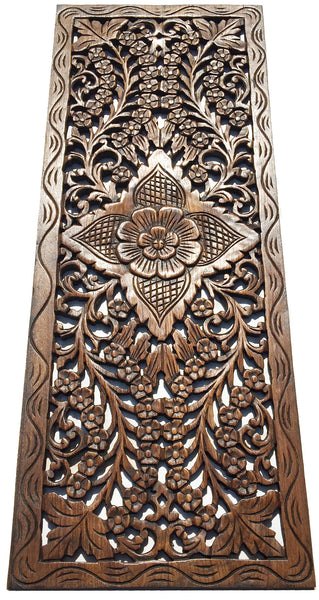 asian_floral_carving_wood_wall