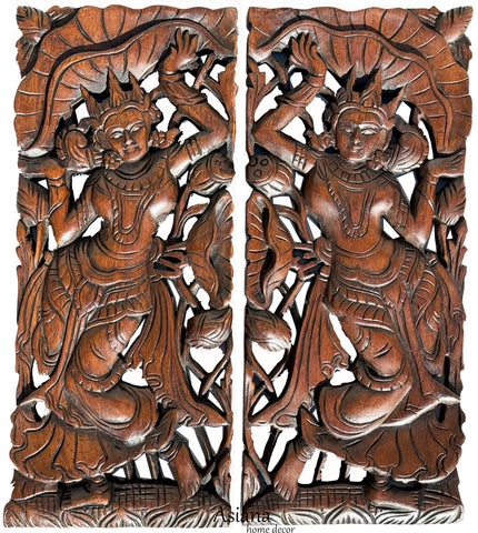greeting asian home decor wall panel