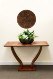 Flower round living room wall art decor