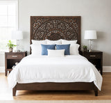 asian home decor brown wall panel