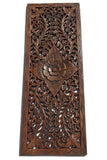 Asian Wood Carving Wall Art Panel
