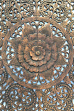 Elegant Wood Carved Wall Plaque. Wood Carved Floral Wall Art. Asian Home Decor Wall Art Panels. Baliness Home Decor. Available Size 36" and 48" Color Options Available