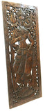 Carved Wood Wall Panel